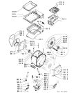 Схема №1 AWA 942 с изображением Декоративная панель для сушильной машины Whirlpool 481245210225