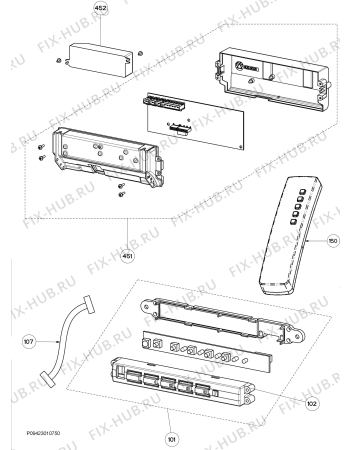 Схема №1 DL8590-M с изображением Другое для вытяжки Aeg 4055298840