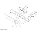 Схема №1 HBL765AUC с изображением Крышка для холодильной камеры Bosch 00243203