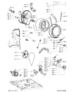 Схема №1 AWM 8900-I с изображением Декоративная панель для стиралки Whirlpool 481245215934