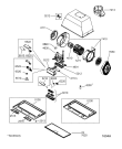 Схема №1 DLHI 5660 GY с изображением Субмодуль для вытяжки Whirlpool 481231038928