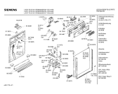 Схема №1 SR25606 с изображением Часть корпуса для посудомоечной машины Siemens 00058045