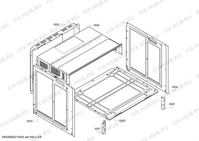 Схема №1 HBF154YS0 с изображением Панель управления для духового шкафа Bosch 11027505