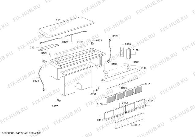 Схема №1 AT400131 с изображением Трансформатор для вентиляции Bosch 00499652