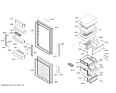 Схема №1 KGE36EW42 Bosch с изображением Модуль управления, запрограммированный для холодильной камеры Bosch 00752515