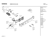 Схема №1 HB34541CC с изображением Панель управления для плиты (духовки) Siemens 00354832