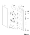 Схема №1 WSC5541 A+S с изображением Вноска для холодильника Whirlpool 481010394160