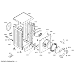 Схема №1 WM08E422IT с изображением Панель управления для стиралки Siemens 00669643