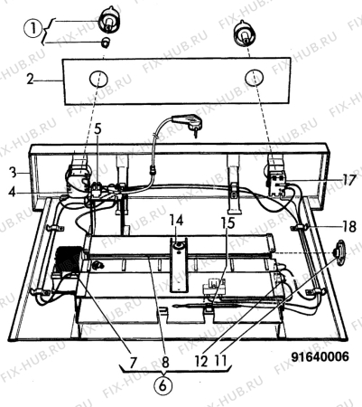 Взрыв-схема комплектующей Zanussi TS1850LH - Схема узла W50 Panel, user manual