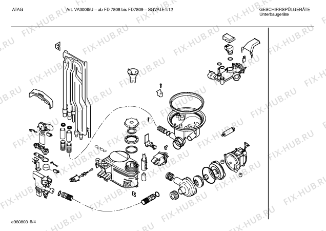 Схема №1 SGVATH1 VA301I5U с изображением Рамка для электропосудомоечной машины Bosch 00350671