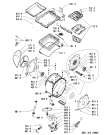 Схема №1 AWA 8095 с изображением Декоративная панель для стиралки Whirlpool 481245210739