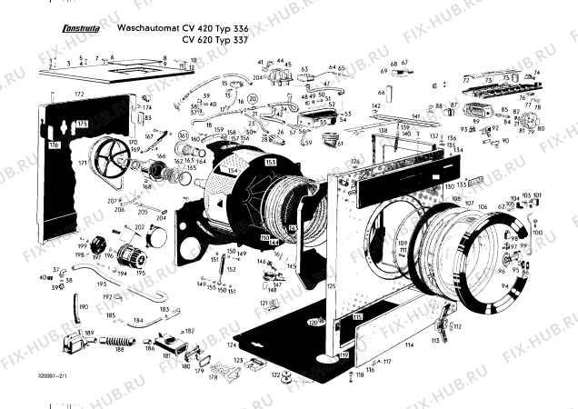 Схема №1 CV413 CHROMA CV413 с изображением Щелочная помпа для стиралки Bosch 00130457