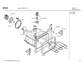 Схема №1 HBN230260E Horno bosch indpnd.multf.negr.reloj ec2 с изображением Внешняя дверь для электропечи Bosch 00474653