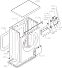 Схема №1 W65Z03R/S (417978, PS10/21100) с изображением Декоративная панель для стиралки Gorenje 418728