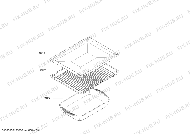 Взрыв-схема плиты (духовки) Bosch HBC84K553N - Схема узла 06