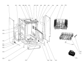 Схема №1 MI61211X (279893, WQP12-9350G) с изображением Сенсорная панель для посудомойки Gorenje 306328