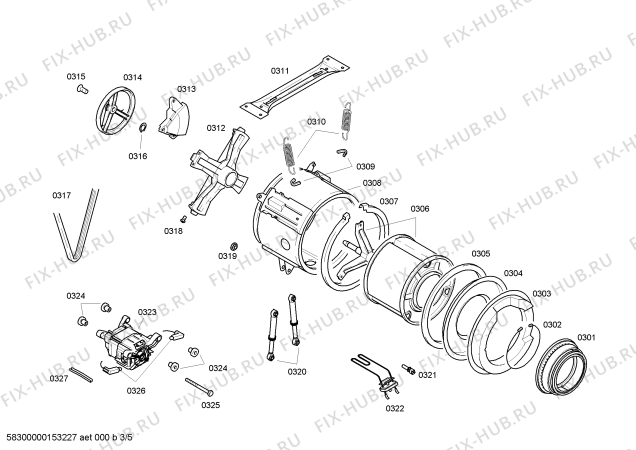 Схема №1 WD12D520NL с изображением Панель управления для стиралки Siemens 00674207