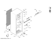 Схема №2 3KSB5410 с изображением Дверь морозильной камеры для холодильника Bosch 00688016