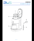 Схема №1 ICMI 011 J-BK "MINI 6 CUP VERS." с изображением Фильтр для электрокофемашины DELONGHI SX1059