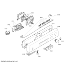 Схема №1 SE5VWE2 GS594 с изображением Передняя панель для посудомоечной машины Bosch 00660836