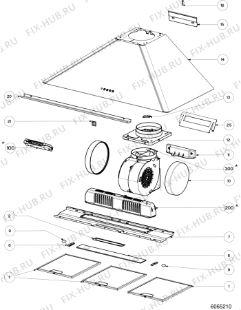 Схема №1 HI9IX (F018147) с изображением Переключатель для стиралки Indesit C00063918