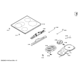 Схема №1 T43R20N0 NE.2I.60.BAS.BR.X.BAS с изображением Стеклокерамика для электропечи Bosch 00681656