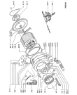 Схема №1 AWG 726 с изображением Переключатель для стиральной машины Whirlpool 481941258482