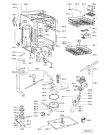 Схема №1 GSXK 7593/4 -n.prod. с изображением Панель для посудомоечной машины Whirlpool 480140101297