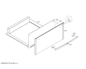 Схема №1 HW290581B с изображением Панель для духового шкафа Siemens 00476214