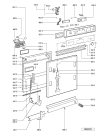 Схема №1 GSIK 6583 SW с изображением Панель для посудомоечной машины Whirlpool 481245371444