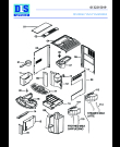 Схема №1 ESAM 3500-N с изображением Крышечка для кофеварки (кофемашины) DELONGHI 5313235901