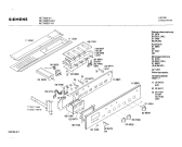 Схема №1 HE7500 с изображением Панель для плиты (духовки) Siemens 00116890