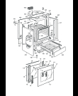 Схема №1 PEMA 664 C с изображением Панель для плиты (духовки) DELONGHI 35C6614ADL