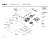 Схема №1 ET73S55 с изображением Модуль для плиты (духовки) Siemens 00356335