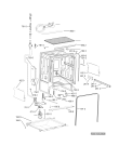 Схема №1 PDSU EDITION50 с изображением Микромодуль для посудомойки Whirlpool 481010644526