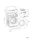 Схема №1 XWA81252XSFR (F083008) с изображением Пластина для стиральной машины Indesit C00301484