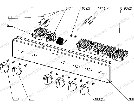 Схема №1 C300 (703027, A5002.12) с изображением Нагревательный элемент для духового шкафа Gorenje 464823