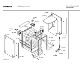 Схема №1 SF35261DK с изображением Вкладыш в панель для посудомойки Siemens 00365270