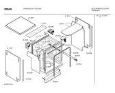 Схема №1 SL29290EU с изображением Внешняя дверь для электропосудомоечной машины Bosch 00213149