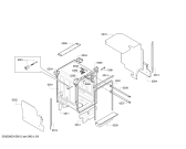 Схема №1 S58M69X0GB с изображением Передняя панель для электропосудомоечной машины Bosch 00708132