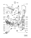 Схема №1 GCI 4733 W/WS с изображением Запчасть для электропосудомоечной машины Whirlpool 481990500658