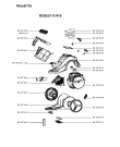 Схема №2 RO822101/410 с изображением Покрытие для мини-пылесоса Rowenta RS-RT3677