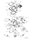 Схема №1 AWT 2274/H с изображением Обшивка для стиралки Whirlpool 481245213284