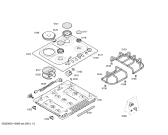 Схема №1 PMD682DEU Bosch с изображением Варочная панель для духового шкафа Bosch 00219205