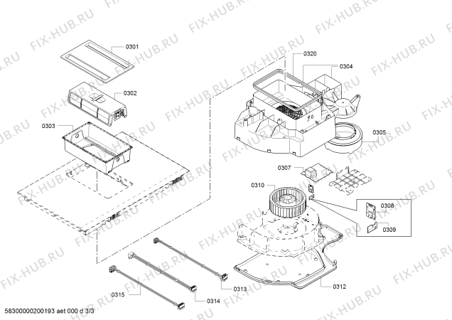 Схема №1 CV282110 с изображением Корпус для электропечи Siemens 00775499