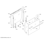 Схема №2 U15E52N5AU с изображением Шина для духового шкафа Bosch 00743036