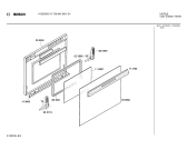 Схема №1 195302271 2071.41ES с изображением Рамка Bosch 00204286