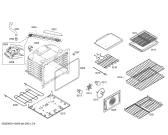 Схема №1 HES5062C с изображением Кабель для электропечи Bosch 00603762