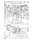 Схема №1 WA 2352 WA 2352/WS-CH с изображением Декоративная панель для стиралки Whirlpool 481245219295