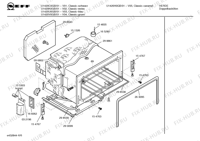 Схема №1 U1420H0GB CLASSIC CARAMEL с изображением Панель управления для плиты (духовки) Bosch 00353688